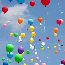 globos suelta fiesta facil
