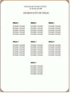 plantilla distribucion mesas