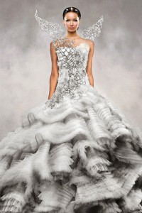 vestido de novia de Katniss Everdeen