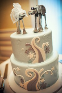 tarta nupcial Star Wars